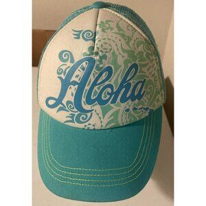 Hawaii Aloha Hat Trucker Snapback Print Meshback Adult Cap